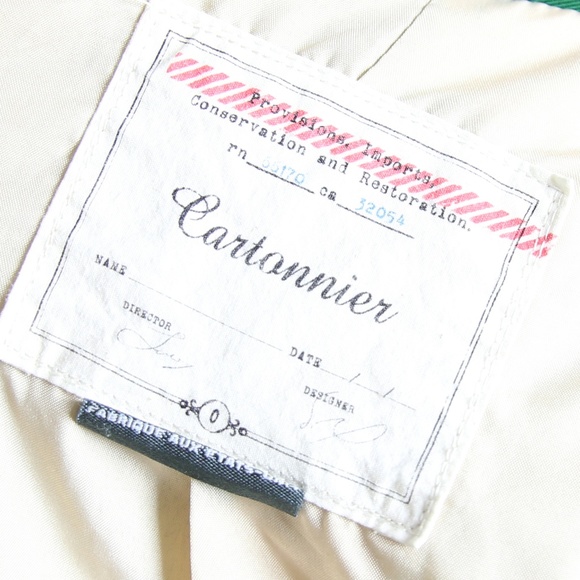 Anthropologie Cartonnier Green Soft Blazer  sz 0 - Picture 8 of 8